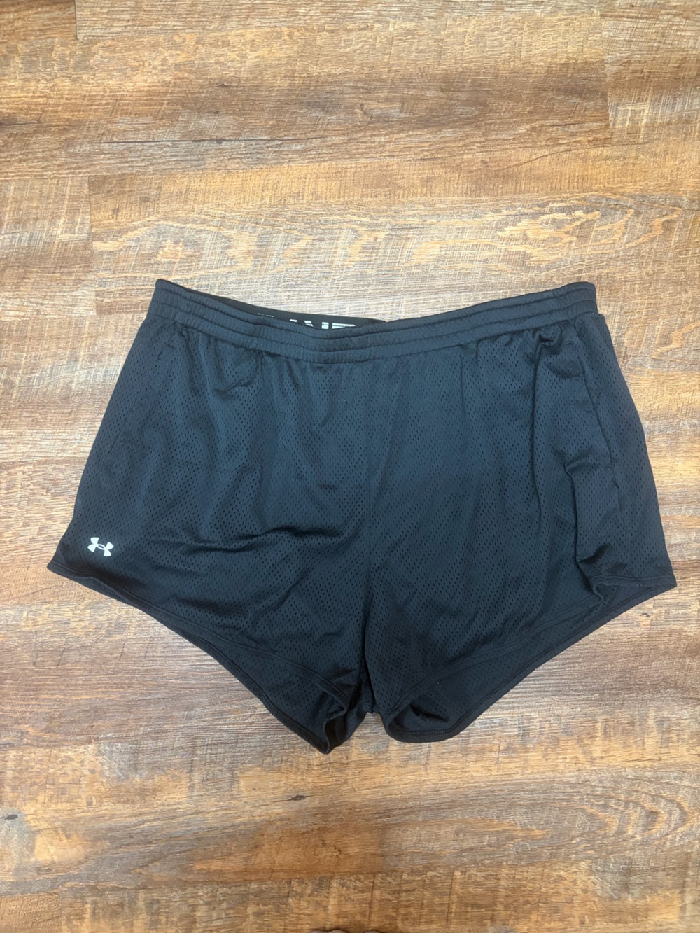 Under Armour Black Women's Mesh Athletic Shorts